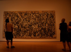 Pollock painting in MOMA