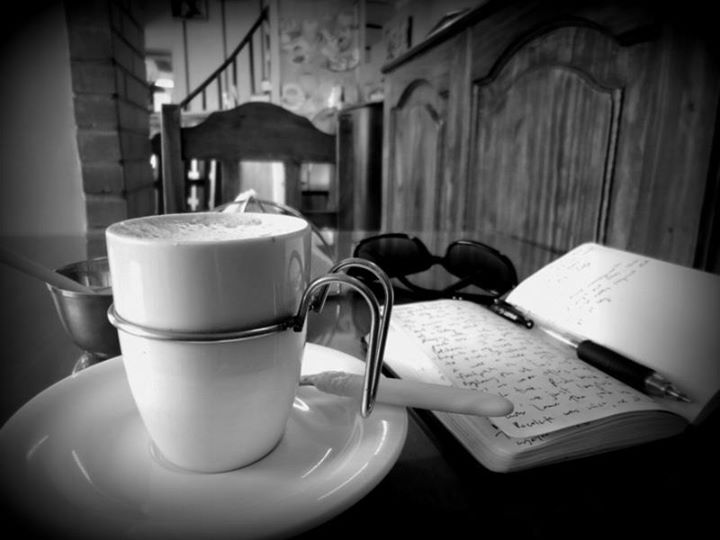 coffee and journal