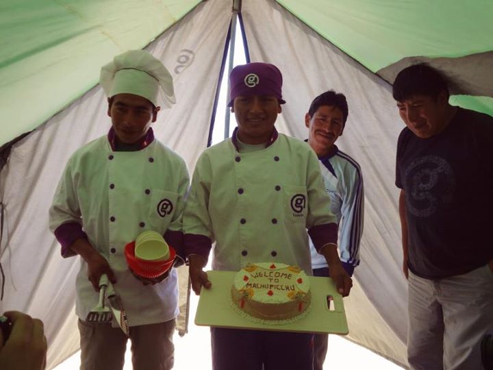 our cooks: Juan and Valerio