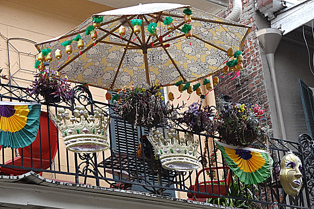 mardi gras balcony