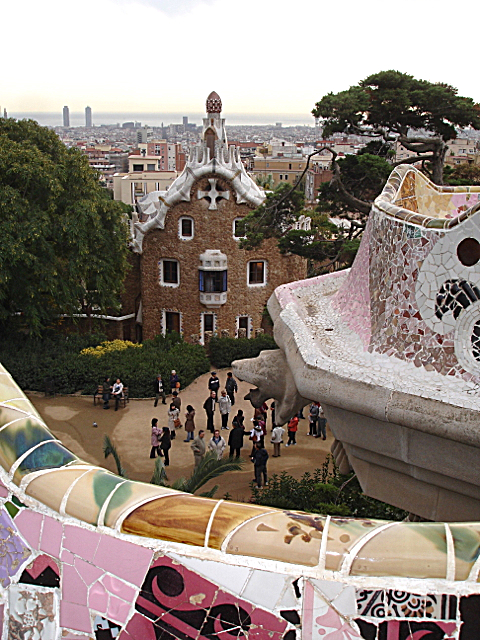 Park Güell, designed by the Catalan architect Antoni Gaudí