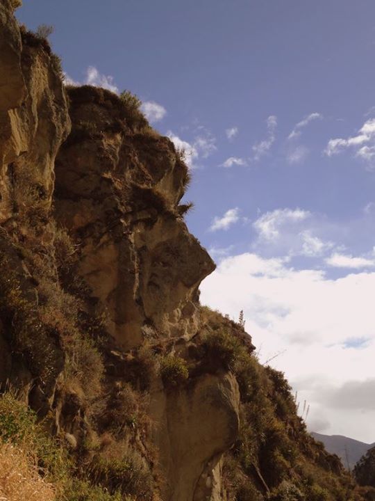can you see the face on the stone mountain?