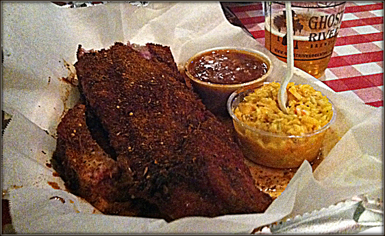 dry rub ribs Rendezvous