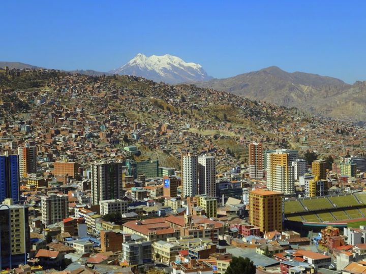 the city of La Paz