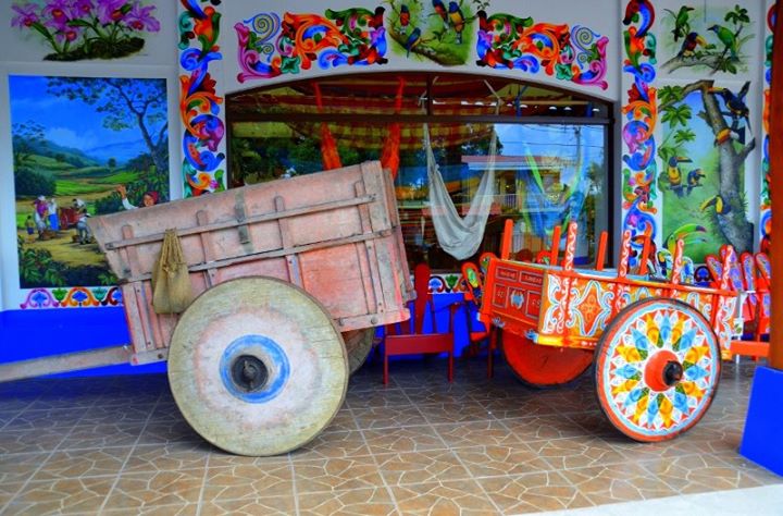 at the oxcart factory