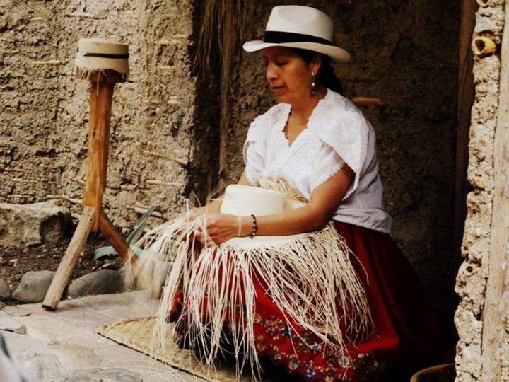 Panama hat factory of Homero Ortega