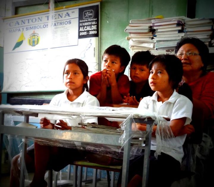 This school in the Amazon was funded by the organization I traveled with.