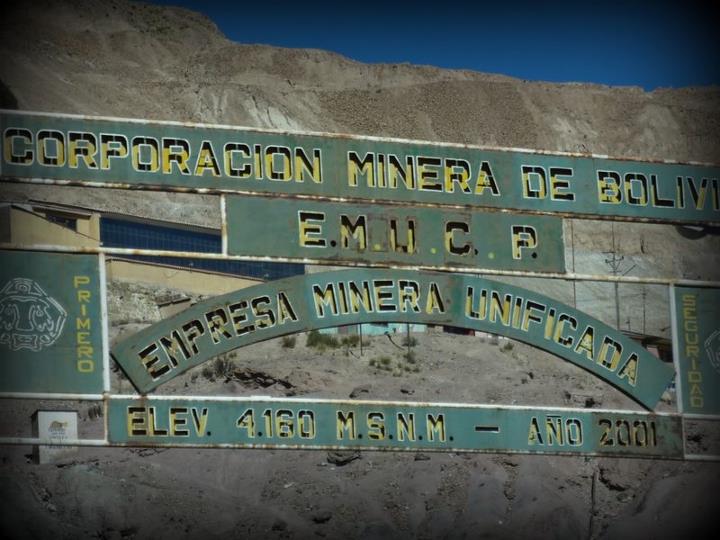 sign of the mines