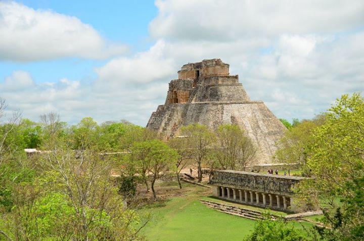panoramic view of Uxmal
