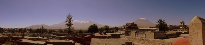 Chachami, Pichu Pichu and El Misti volcanoes of Arequipa