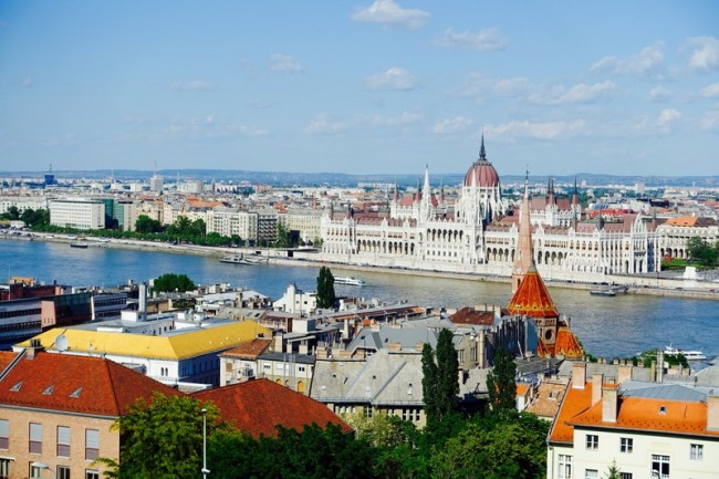parliament by danube