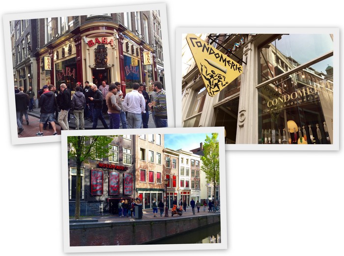 a stroll through the Red Light District