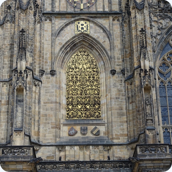 gold details, St Vitus Cathedral