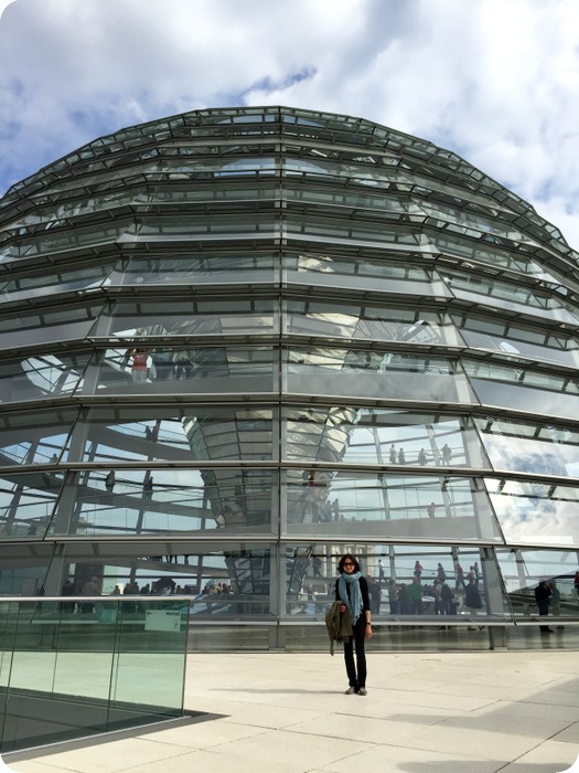 The Reichstag dome, it provides great views of the city.