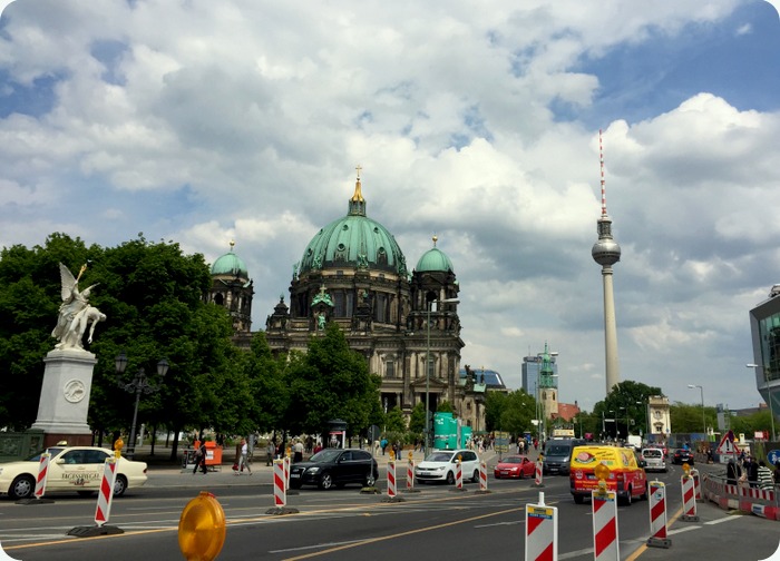 Berlin Cathedral and the TV Tower 