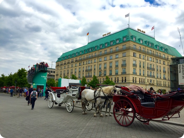 Hotel Adlon, famous 5-star hotel by the Brandenburg Gate