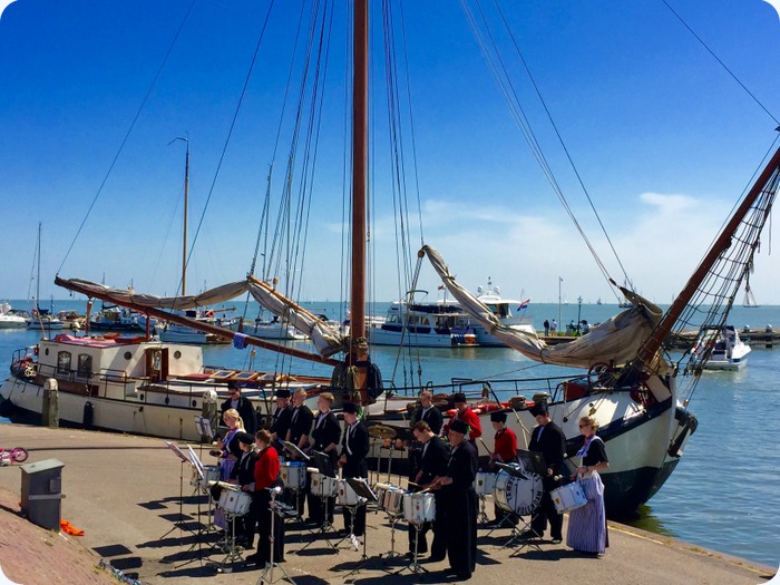 Volendam harbor
