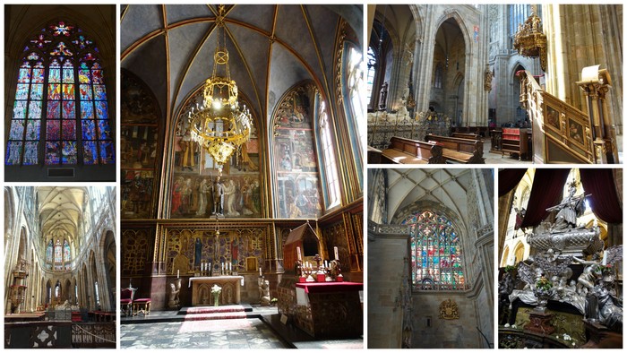 St. Wenceslas Chapel inside St Vitus Cathedral